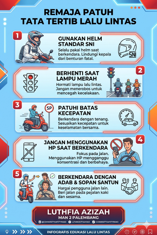 Materi / dokumentasi program keselamatan jalan